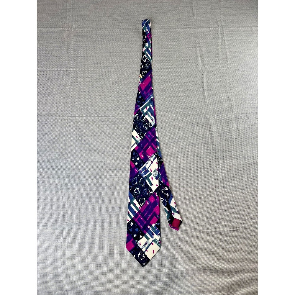 Prochownick Tie 100% Silk  Made in Italy Business  Special Occasion Colorful Fun
